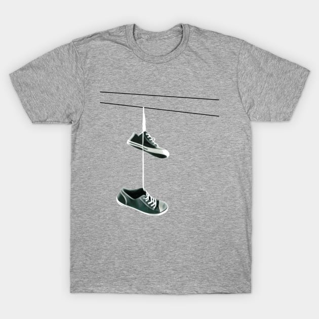 Shoes t shirt design new arrivals